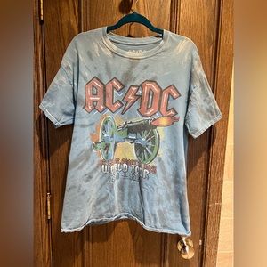 AC/DC 1981-1982 world tour graphic tee